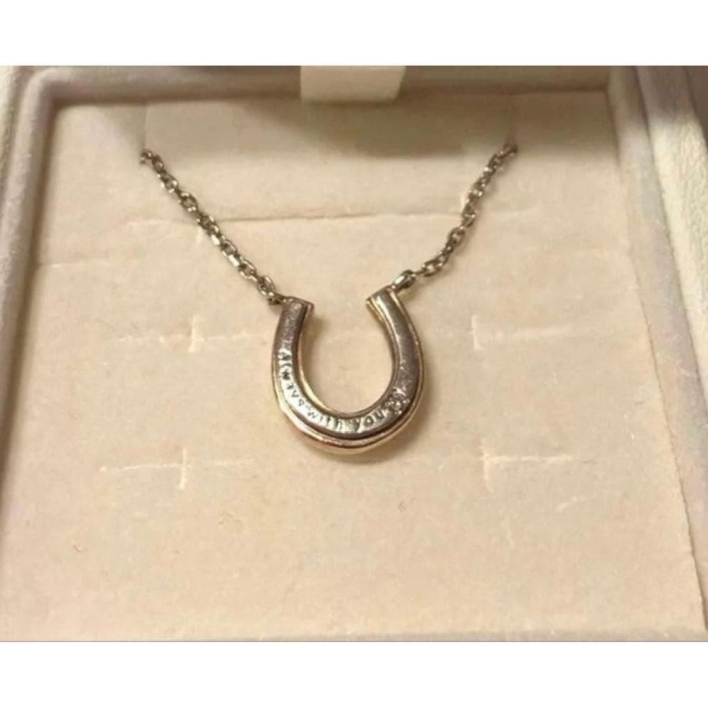 Used 4C Horseshoe Horseshoe Necklace Bicolor