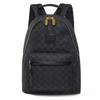 Schachbrettmuster Bedruckter Buchstaben-Rucksack Mittelschule Schultasche Große Kapazität Reisetasche Trendiger Sportrucksack für Herren und Damen.