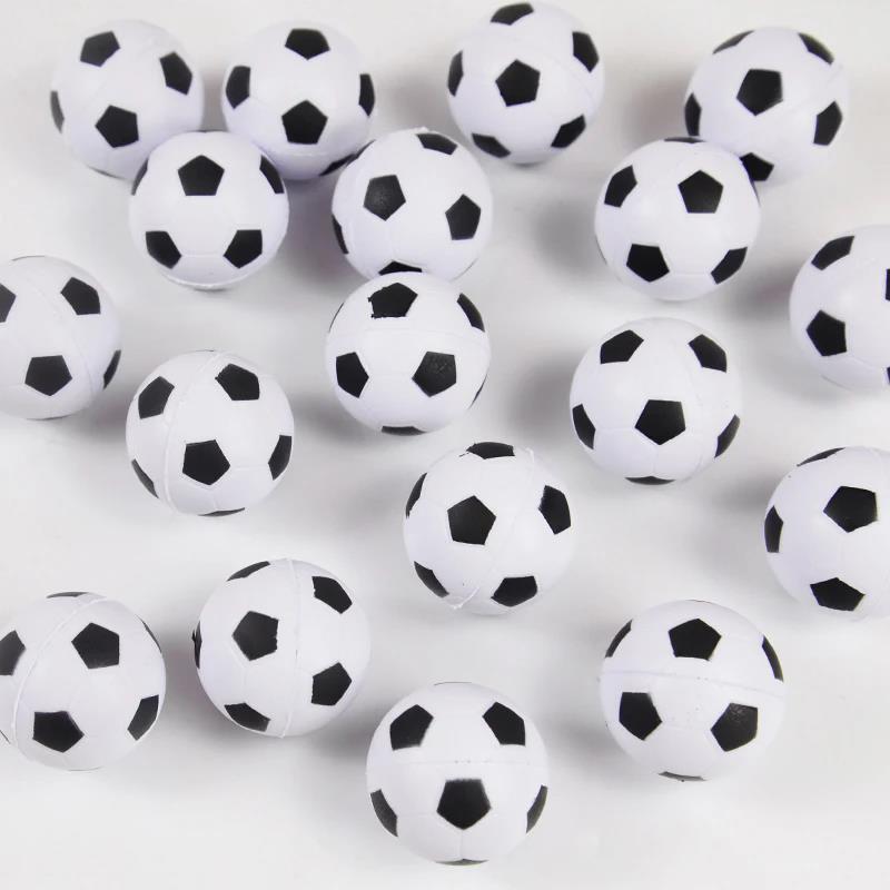 

10Pcs Squeeze Soccer Ball Toys Kids Sports Theme Birthday Party Favors Rubber Football Gift Cake Decor Goodie Bag Pinata Filler