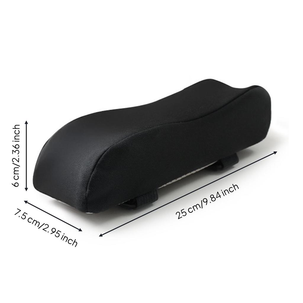 Ergonomic Armrest Pad with Memory Foam Contoured Cushion Removable