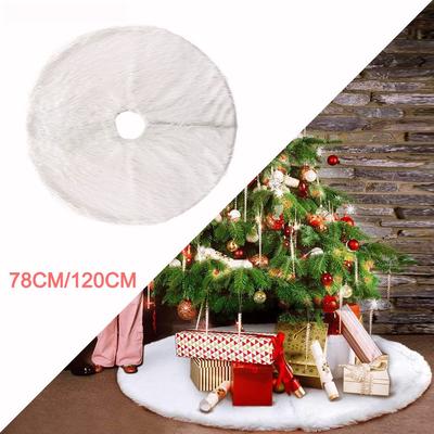 Christmas Tree Skirt Soft Snow  Christmas Decorations Christmas Tree Holiday Skirts