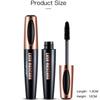 Black Mascara Lengthens Eyelashes Waterproof Long-lasting 4D Silk Fiber Mascara Lash Extension Cosmetics