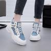 Damen Sneaker Neue Frühling Schuhe mit internem Absatz Dicke Sohle Weiche Sohle Sneaker Übergröße Lässig Sportlich Damen Schuhe