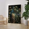 Vintage Peacock Posters and Prints Canvas Painting Bird Maximalist Animal Wall Art Picture for Farmhouse Room Home Decor