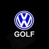 2PCS car LED logo door projection welcome light for VW R Golf 5 6 7 GTI GTD GTE 7N Touareg CC Passat B6 B7 B8 B9 C6 C7 C8 Tiguan