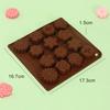 Chocolate Silicone Baking Mold Horse Multiple Flower Shape Cake Cookies Bread Candy Pastry Gummy Jelly Soap Candle Making Tool