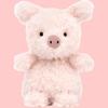JELLYCAT Farm Animal Series Piglet Cute Pink Doll Plush Doll 25cm Height