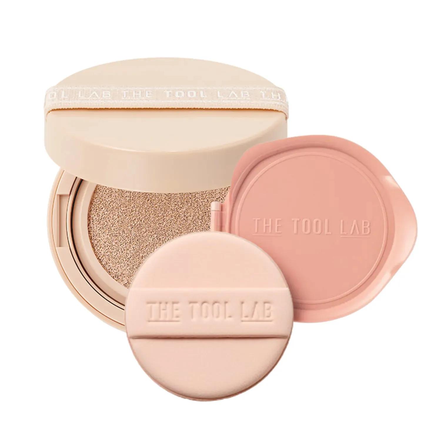THE TOOL LAB Stamp Skin Fit Cushion #Glow [REFILL SET] 19 Porecelain (+Refill)