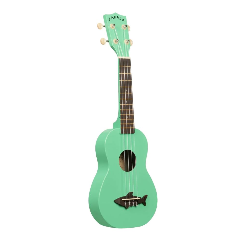 

KALA Kala Ukulele MAKALA Sharks Kauri Top Soprano Bridge Successor Shark-shaped MKSS-GRN20_06 [MK-SS/GRN Model] (Case Included) [ ] зелений