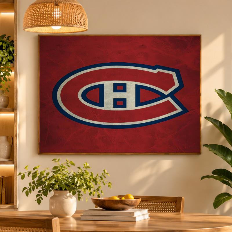 5D Diamond Painting Montreal Canadiens DIY Full Drill Diamond Art Kit Home Decoration