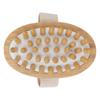 Gentle Massage Brush Portable Bamboo Spa Bath Massage Brush Body Scrubber Brush