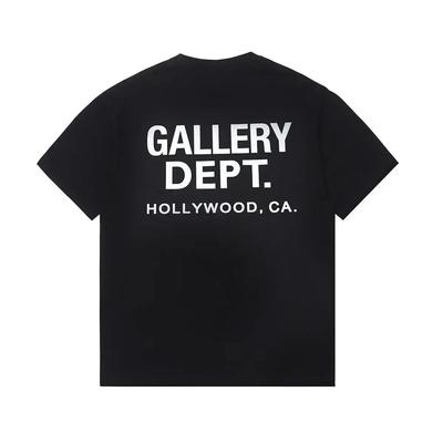 New Vintage High Street T-shirt Gallery Printed Shirt Fashion Letter Printed T-shirt Casual O-neck T-shirt Summer Luxury Top