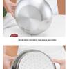 San Jiaolong 28cm Stainless Steel Wok with Steamer & Lid