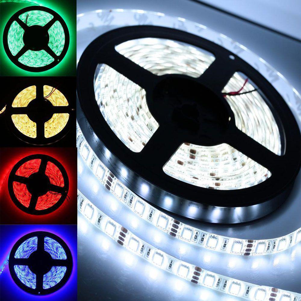 

Мотор декоративный гибкий SMD 2835 DC 12V 5M 60LEDs/m Лампа Лента Светодиодная лента