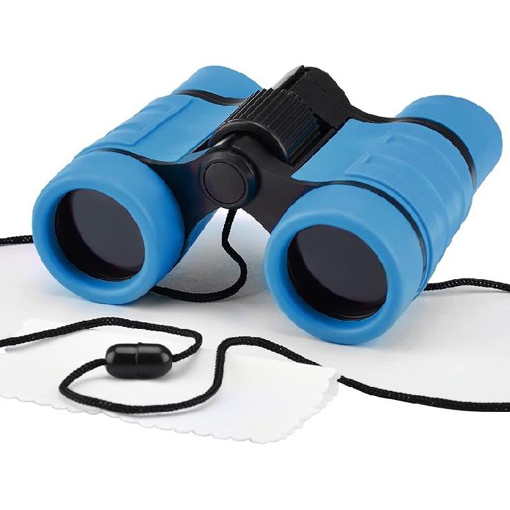 Binoculars for Kids, Toys for 3-12 Years Boys and Girls High-Resolution Optics Shockproof Mini Compact Toy Binoculars for Bird Watching, Hiking,