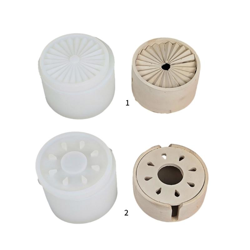 Versatile Concrete Silicone Mold Candle Box Moulds DIY Candle Holder Mould Silicone Material Candlestick Mold for Crafts