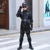 Children's Special Forces Combat Uniform New Camouflage Training Suit Black Eagle Camouflage Suit Performance Suit