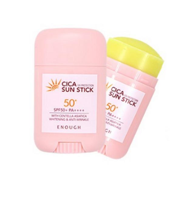 ENOUGH Cica Soothing Sun Stick SPF50+ PA++++ 20g | No White Cast, Calming Care