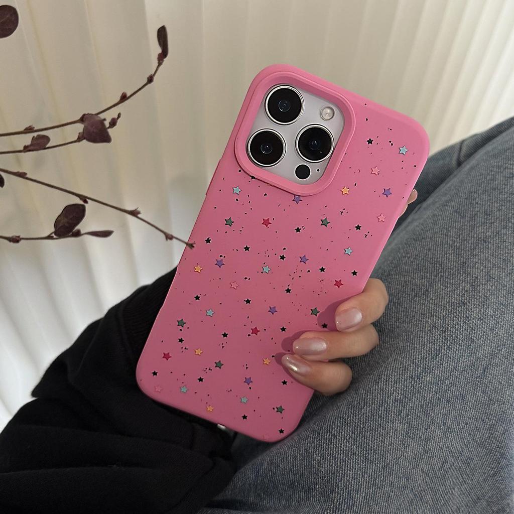 Colorful Star Bracelet Case for iPhone 16 iPhone 16 Pro Max