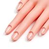 Left-Handed Nail Practice Model for Beginners: Insert Fake Nail Tips for Gel Polish Display and Simulation.