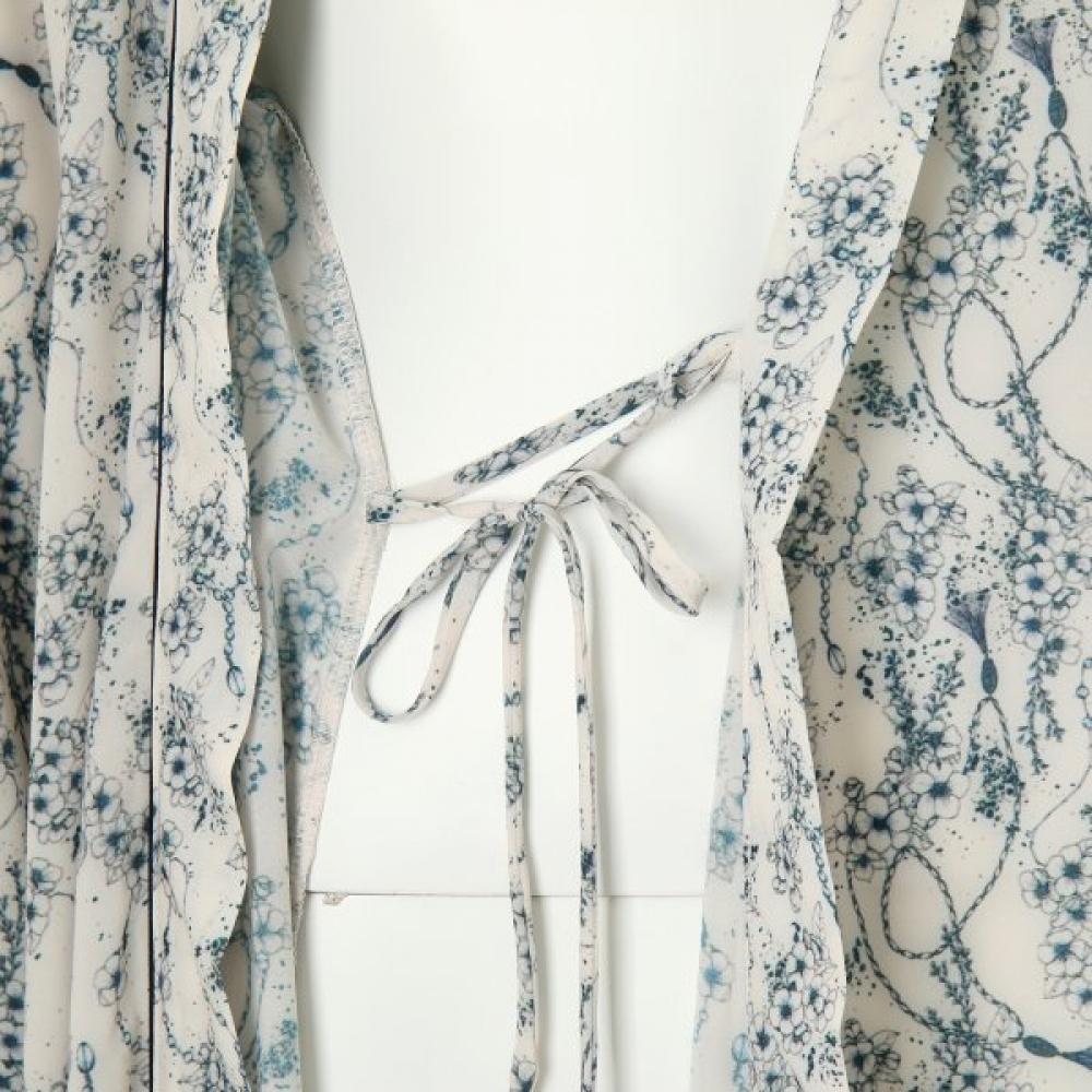 Wacoal 30d Polyester Floral Gown Wgn2503a