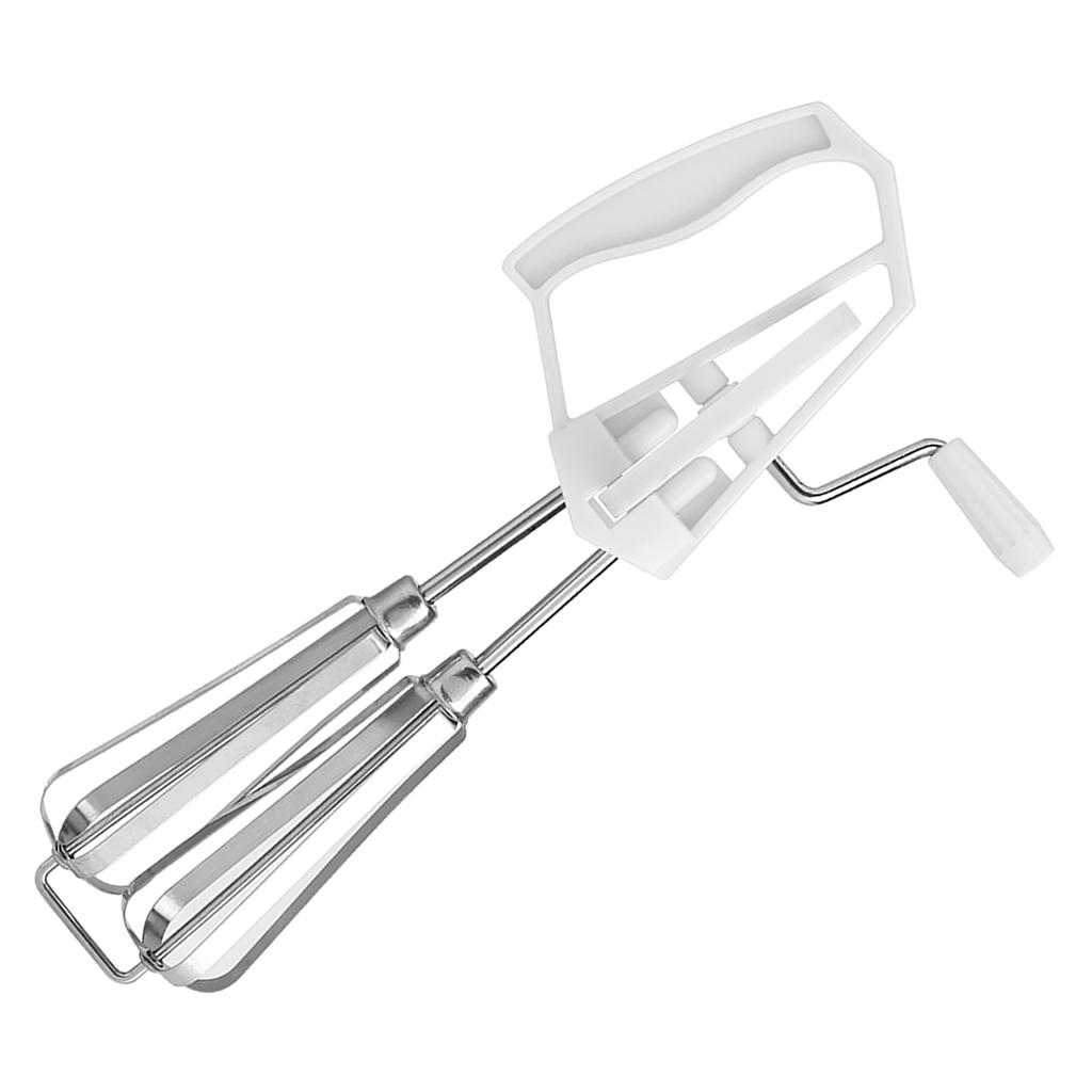 Stainless Steel Rotary Hand Whip Whisk Egg Beater Mixer Cooking Tool Kitchen