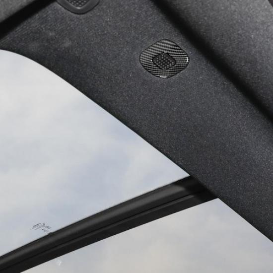 ABS Carbon Fiber Rear Reading Light Cover Trim For Dodge Ram 1500 TRX 2022-2023