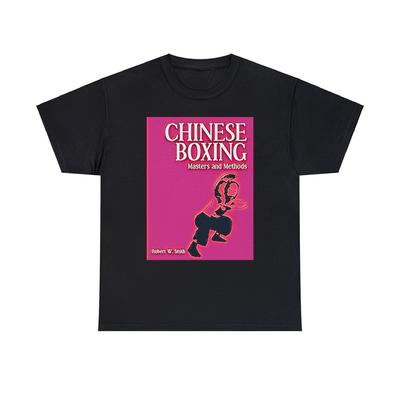 Chinese Boxing Masters And Methods Graphic Print Unisex Heavy Cotton Tee Shirt