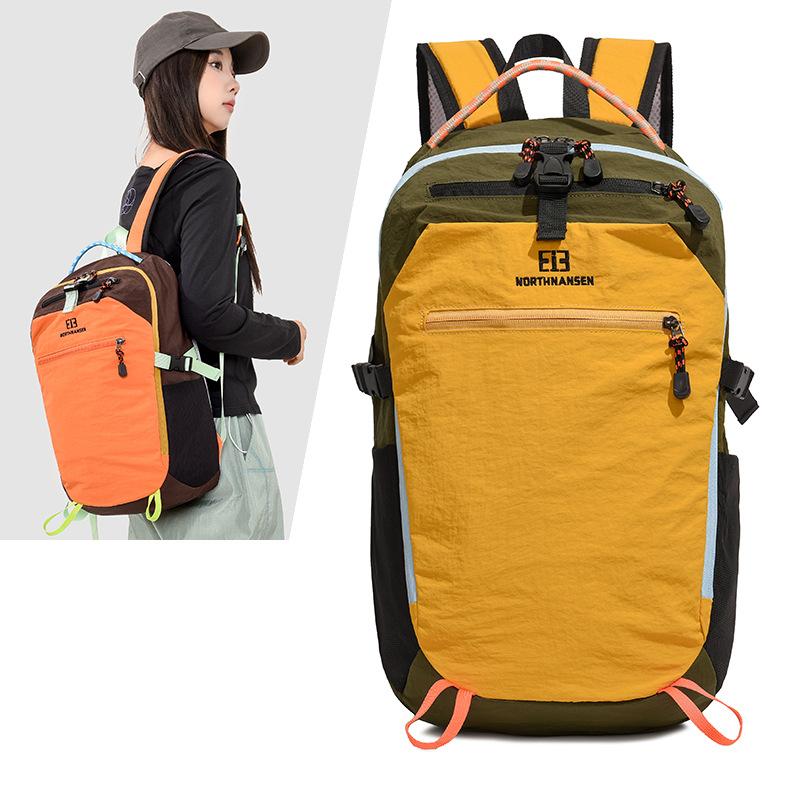 Schoolbag1011 new student schoolbag high value color matching versatile backpack large capacity lightweight outdoor backpack