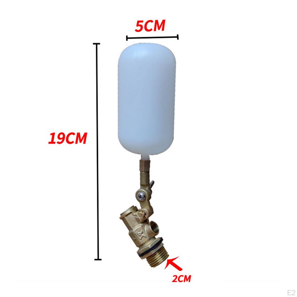 1/2 inch Float Valve Accessories Leakproof High Performance Water Tank for Pool Bucket
