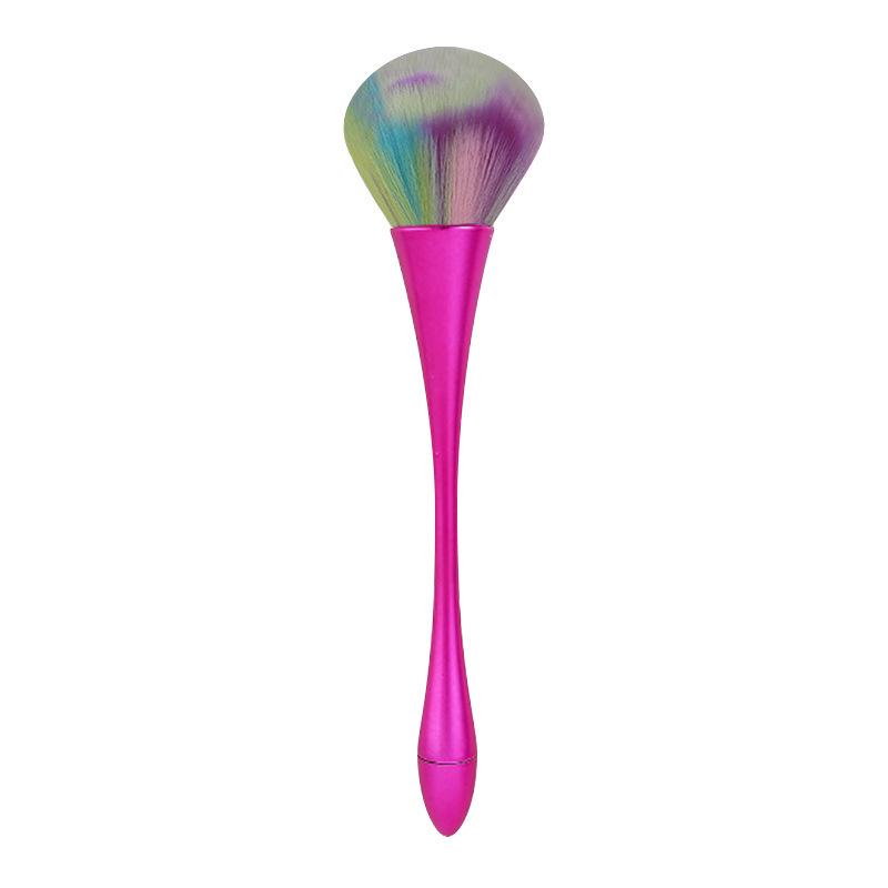 Large Soft Bristle Powder Brush for Blush, Highlighter, and Setting Powder