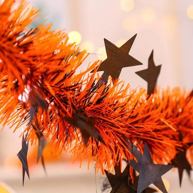 Halloween Ball Pendant DIY Plastic Atmosphere Decor Artificial Pumpkin Ornaments Cartoon Pattern Background Decoration 2 Styles