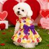 Dog Wedding Dress Princess Puppy Skirt Pet Clothes for Small Medium Dogs Cat Teddy Chihuahua Spring Summer Autumn Party Outfit