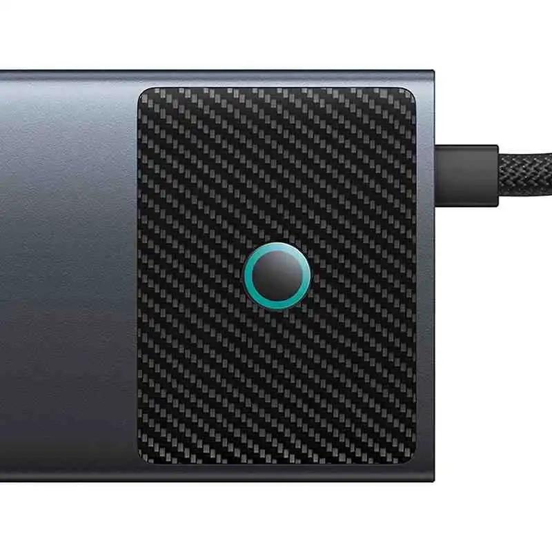 Adapter Hub 10W1 Baseus Usb-C - 2Xhdmi, 3Xusb-A, Usb-C, Rj45, Sd/Tf, Pd (Czarny)