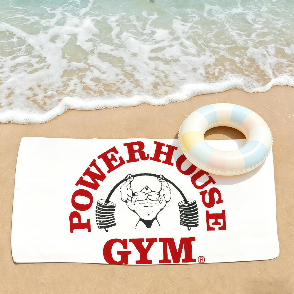 Fashion print Powerhouse Gym Towel Drying Bath Towel Applicable To Light Swimming Camping Yoga Beach Out