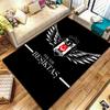 Besiktas Gymnastics Club Carpet Rug for Living Room Bedroom Home Sofa Decoration,Kids Play Non-slip Floor Mat