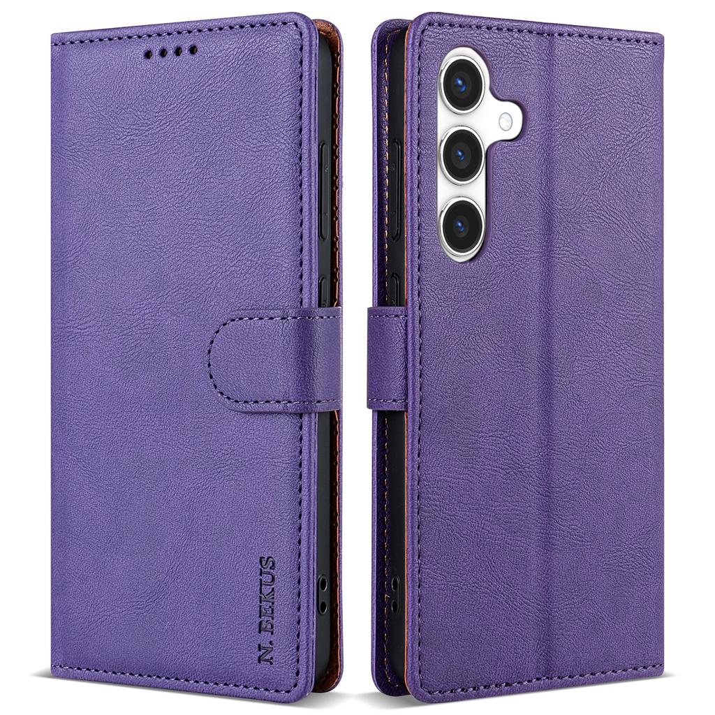 N.BEKUS CSJ-001 For Samsung Galaxy A55 5G Case Leather Phone Cover with Wallet Stand