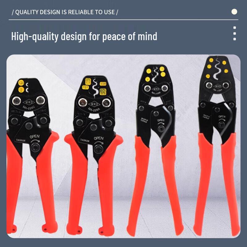 Kuai Gong MA-228A Ratchet Terminal Crimping Pliers