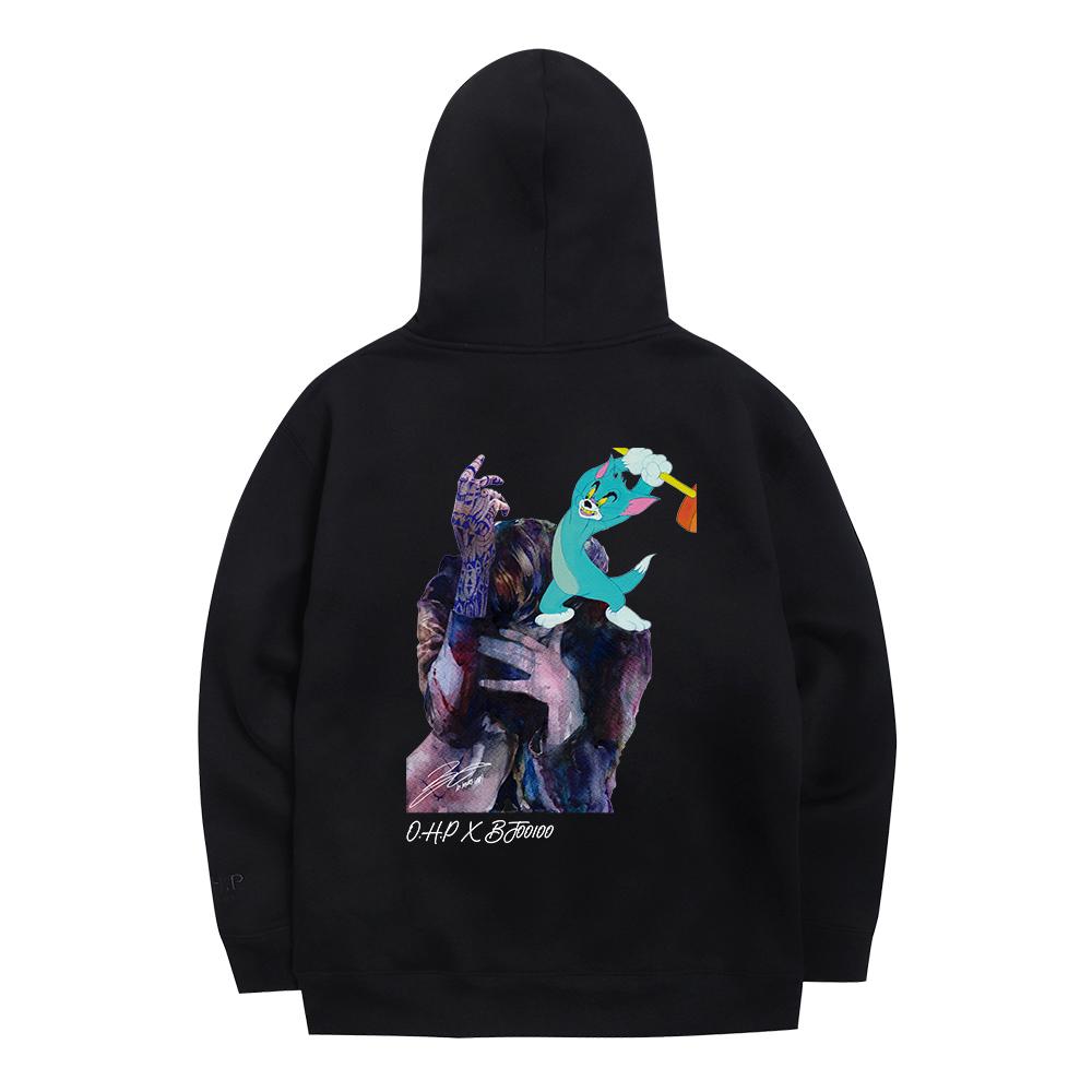 Ohp X Bj.Ko Bbad Love Fleece Hoodie