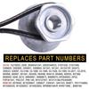 Dryer Belt and Pulley Replacement Dryer Machine Belt Metal and Plastic Texture Suitable for Longevity in Home Appliances