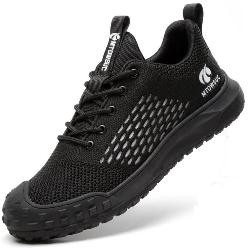 

Легкая рабочая обувь, мужские дышащие рабочие кроссовки с защитой от ударов, мужская спортивная защитная обувь со стальным носком, защитные ботинки, мужская обувь 41