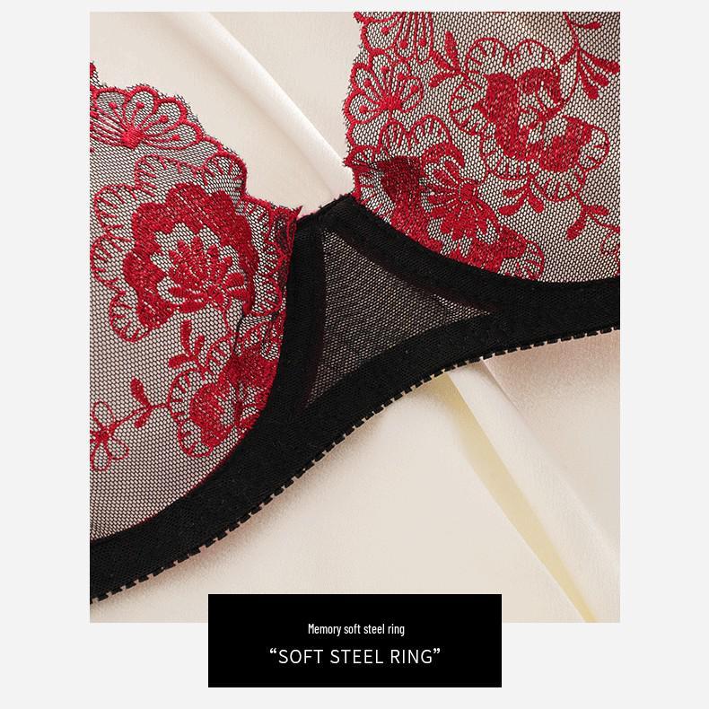 Bezešvá krajková souprava: Sexy push-up pro ženy