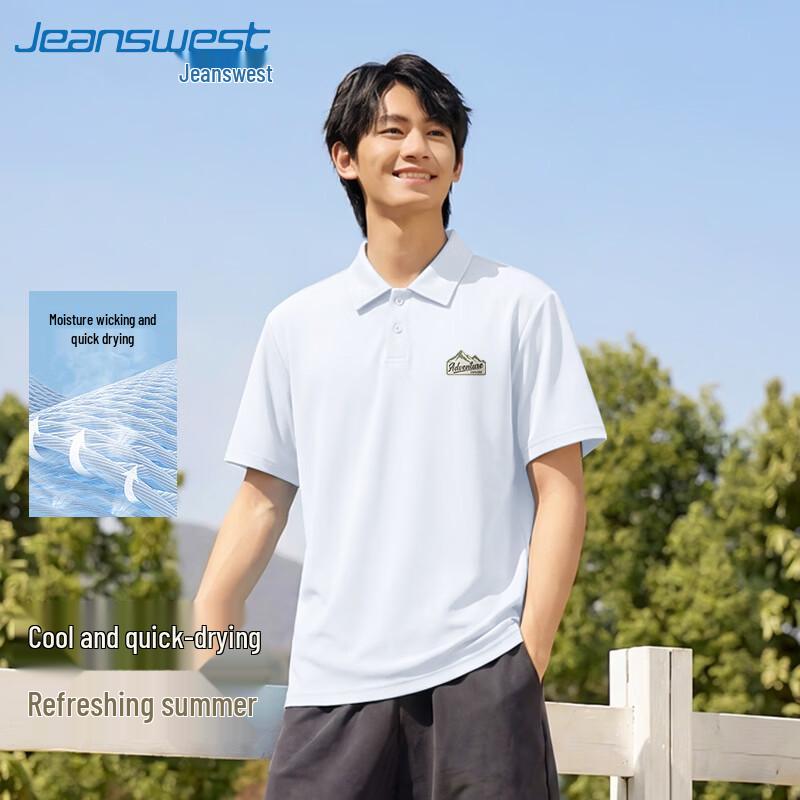 Jeanswest Men s Cool-Feel Short Sleeve Polo Shirt 2XL