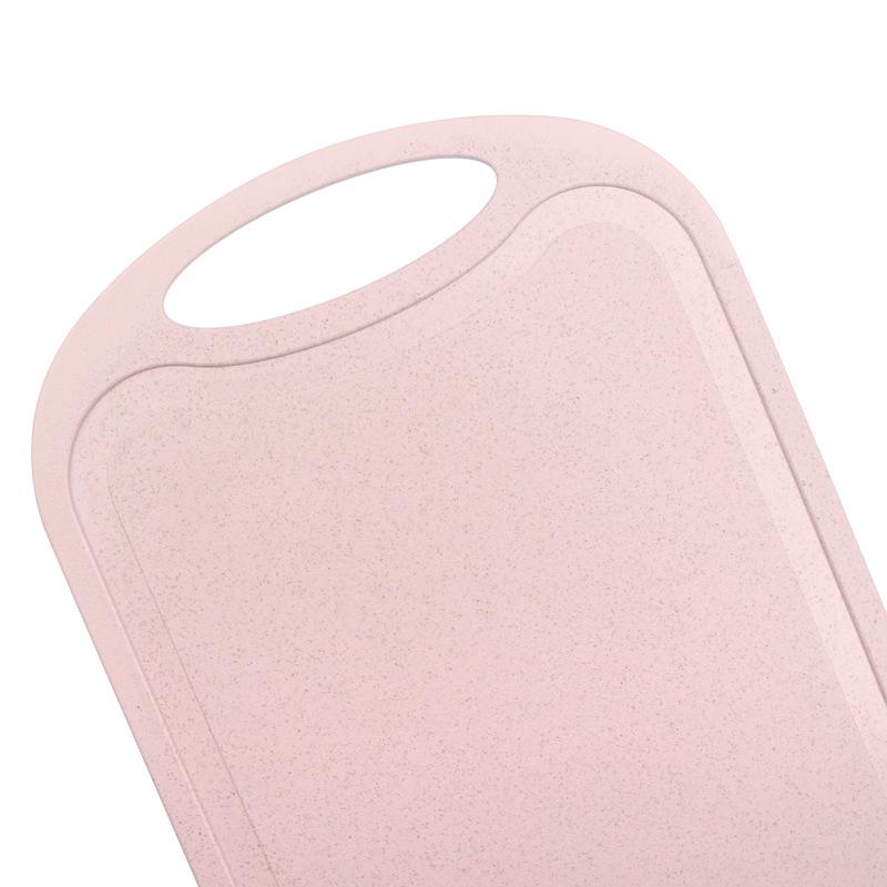 Lightweight Wheat Straw Cutting Board for Home Kitchen Baby Food Fruit Outdoor Portable
