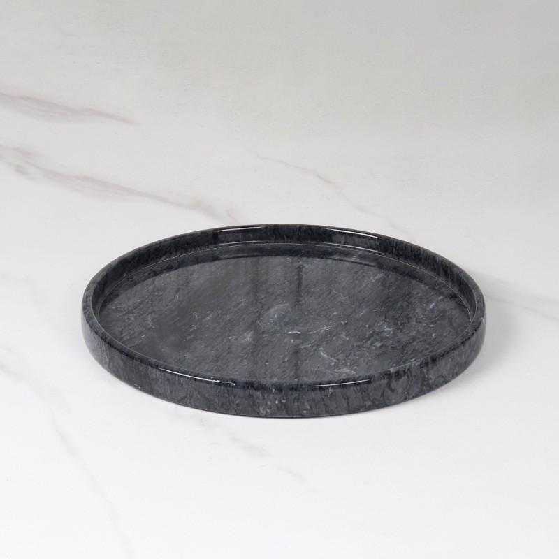 Marble Round Tray Bathroom Vanity Decor Jewelry Storage Nordic Minimalist Luxury Home Accessory