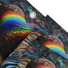 Rainbow Heart Abstract Art Shower Curtain For Bathroom Decoration