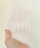 Yours Oversized Sheer Low Gauge Knit BEXT0247 Small White V-Neck Women's
