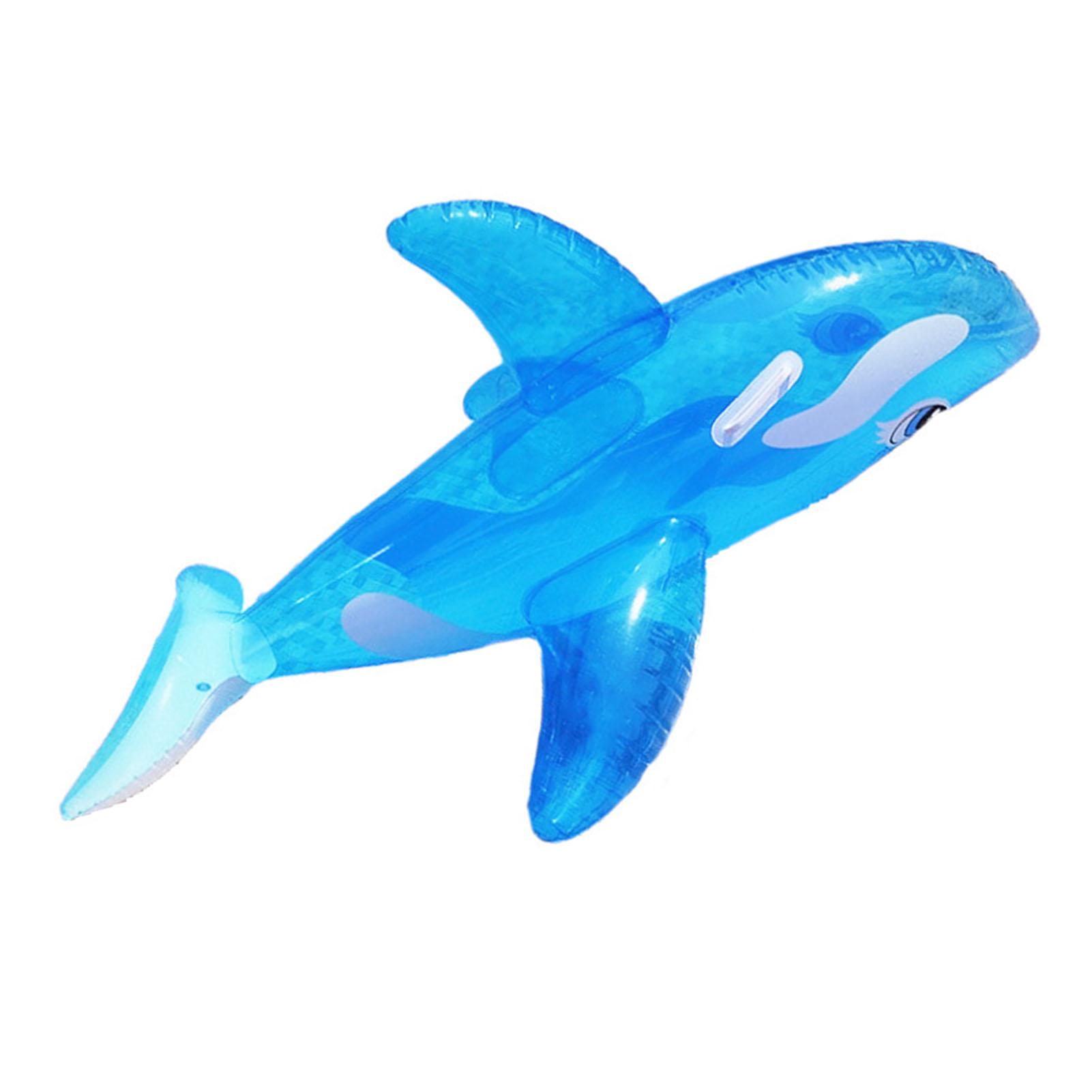 

Inflatable Pool Float for Adult Cute Large Whale Shape Ride On Inflatable Swimming Pool Float for Swimming Floating