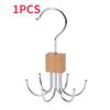 1-16pcs 360° Rotating Belt Hanger Durable Metal Organizer for Belts Scarves Ties Bra Home Dorm Storage Rack for Clothes Hangers Cup Holders 5