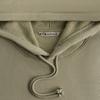Kith 101 For Auralee Smooth Soft Hoodie Seagrass Men Tops Green A24AP10AK-4009
